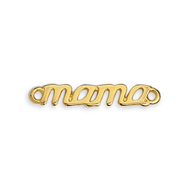 Mama μοτίφ με 2 κρικάκια 20mm σε συσκευασία 35 τεμαχίων - So Cute Cut