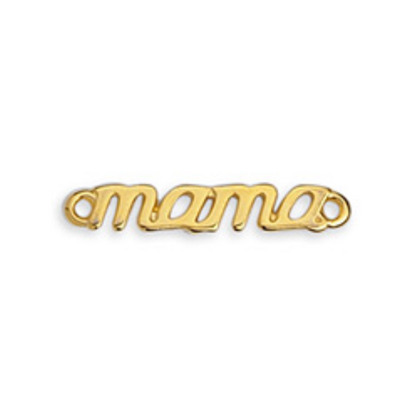 Mama μοτίφ με 2 κρικάκια 20mm σε συσκευασία 35 τεμαχίων - So Cute Cut