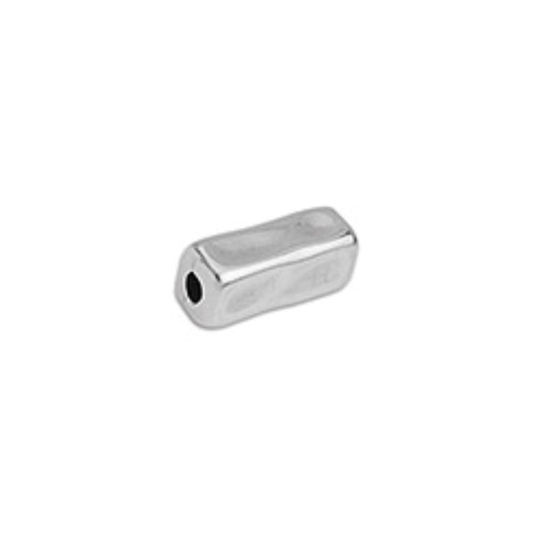 Παραλ/μη χάντρα σφυρήλατη 12x5mm Φ2mm σε συσκευασία 30 τεμαχίων - So Cute Cut