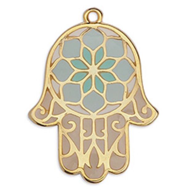 Χέρι Hamsa 30mm κρεμαστό σε συσκευασία 4 τεμαχίων - So Cute Cut