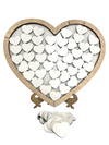 Κάδρο Ευχών σε σχήμα καρδιάς - So Cute Cut