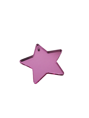Ακρυλικό πλέξι καθρέφτης μοτίφ αστέρι σε συσκευασία - So Cute Cut